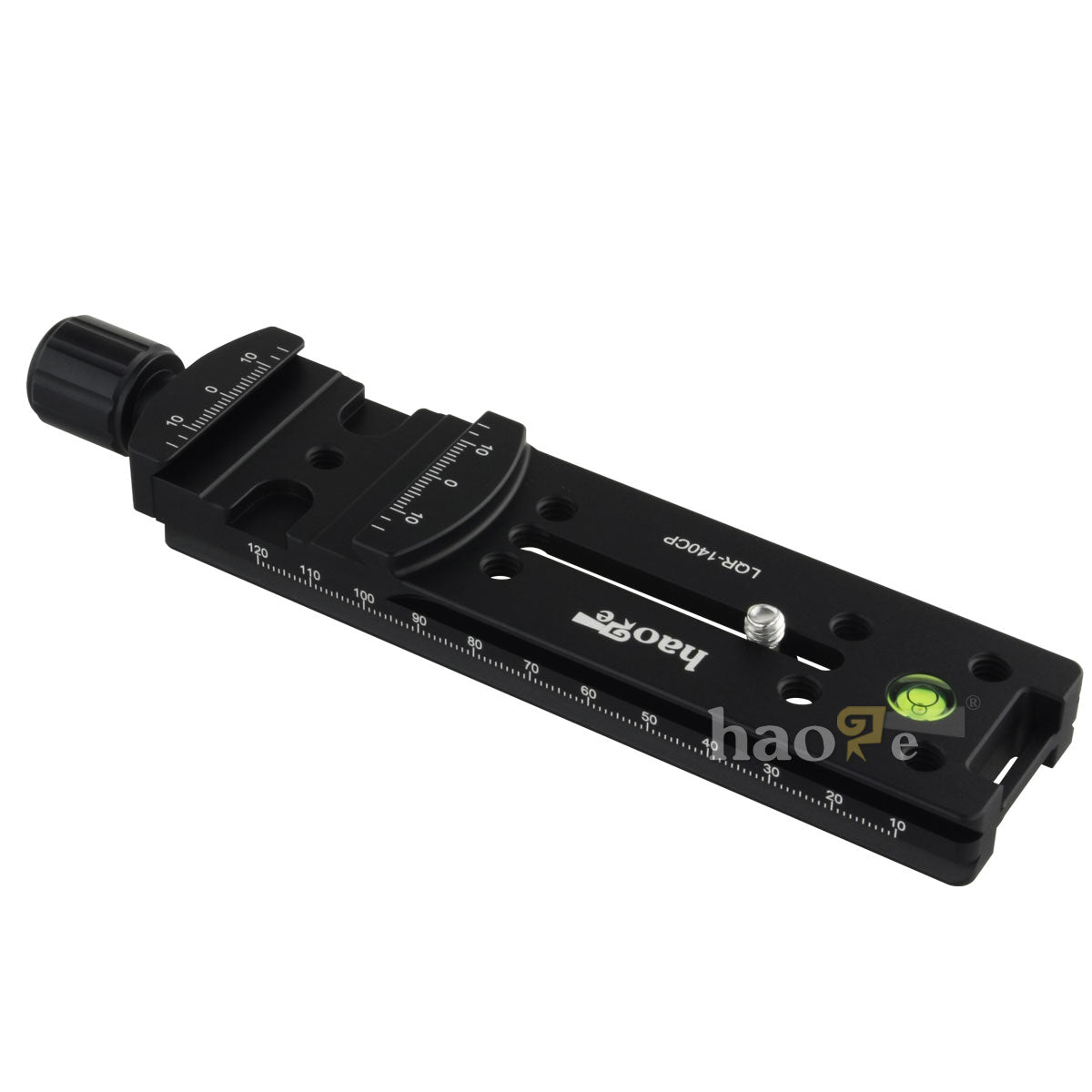 Haoge 140mm Nodal Slide Double Dovetail Focusing Rail Plate with Metal Quick Release Clamp for Camera Panoramic Panorama Close Up Macro Shoot fit Arca Swiss RRS Benro Kirk