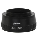 Load image into Gallery viewer, Haoge Lens Mount Adapter for 42mm M42 Mount Lens to Sony E-mount NEX Camera such as NEX-3, NEX-5, NEX-5N, NEX-7, NEX-7N, NEX-C3, NEX-F3, a6300, a6000, a5000, a3500, a3000, NEX-VG10, VG20 Copper
