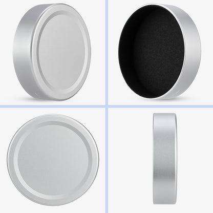 Haoge Metal Front Lens Cap Cover for Fujifilm GFX100RF Camera Accessories Silver Cap-GFX-S