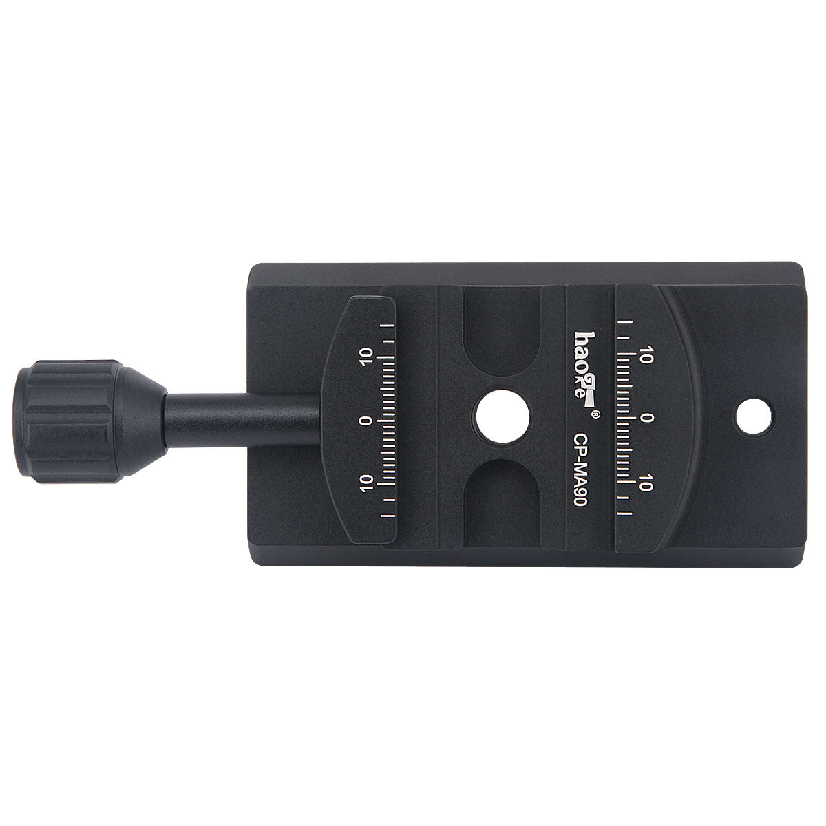 Haoge CP-MA90 Quick Release QR Clamp Adapter Convertor for Select Manfrotto Sachtler Benro Sirui Tripod Fluid Video Head to Arca-Swiss Compatible