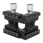 Load image into Gallery viewer, Haoge CP-RA90 Right Angle Clamp 90 Degree Double Quick Release L Clamp with 1/4 Screw Thread for Arca Swiss RRS Benro Rail Plate Nodal Slide
