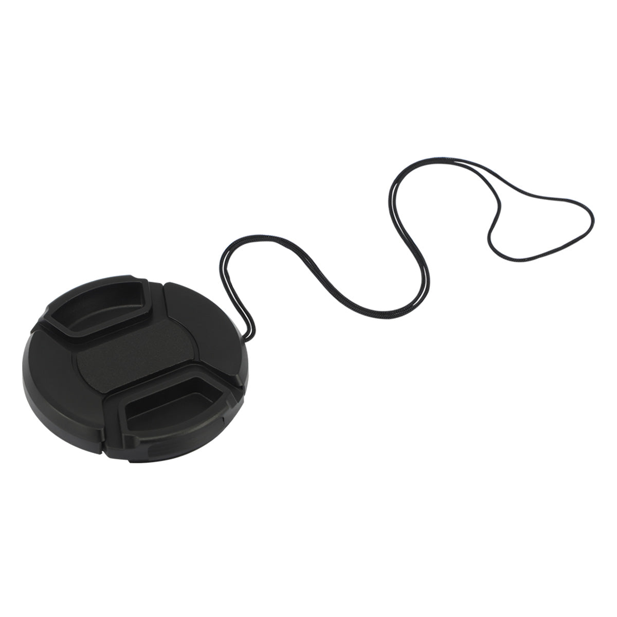 Haoge 52mm Center Pinch Snap On Front Lens Cap Cover with Cap Keeper for Canon Nikon Sony Fujifilm Sigma Tamron and Other 52mm Filter Thread Lens