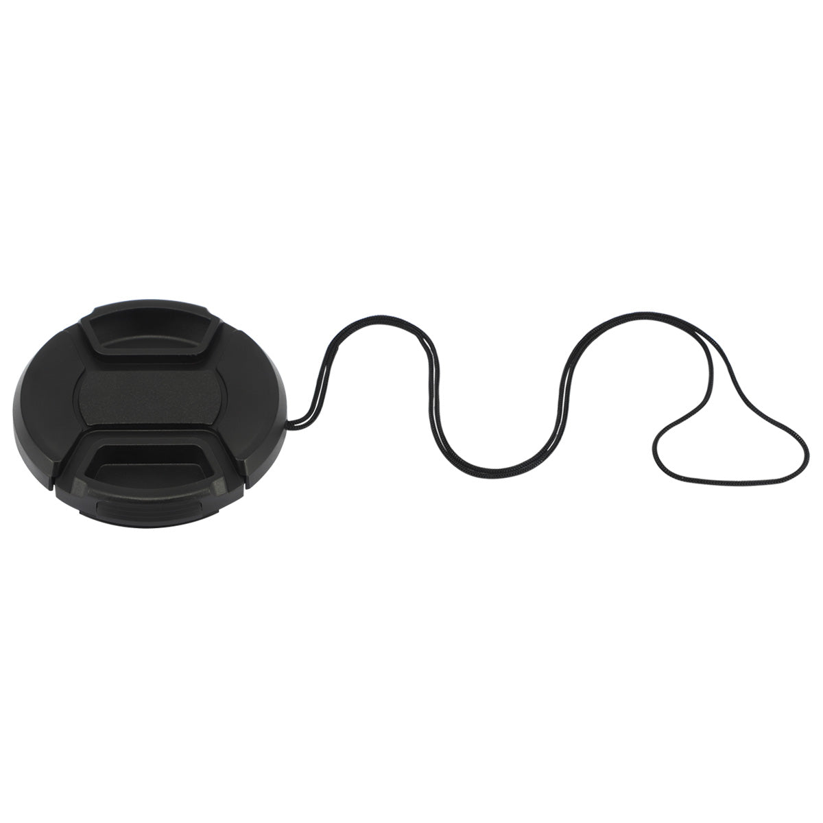 Haoge 52mm Center Pinch Snap On Front Lens Cap Cover with Cap Keeper for Canon Nikon Sony Fujifilm Sigma Tamron and Other 52mm Filter Thread Lens