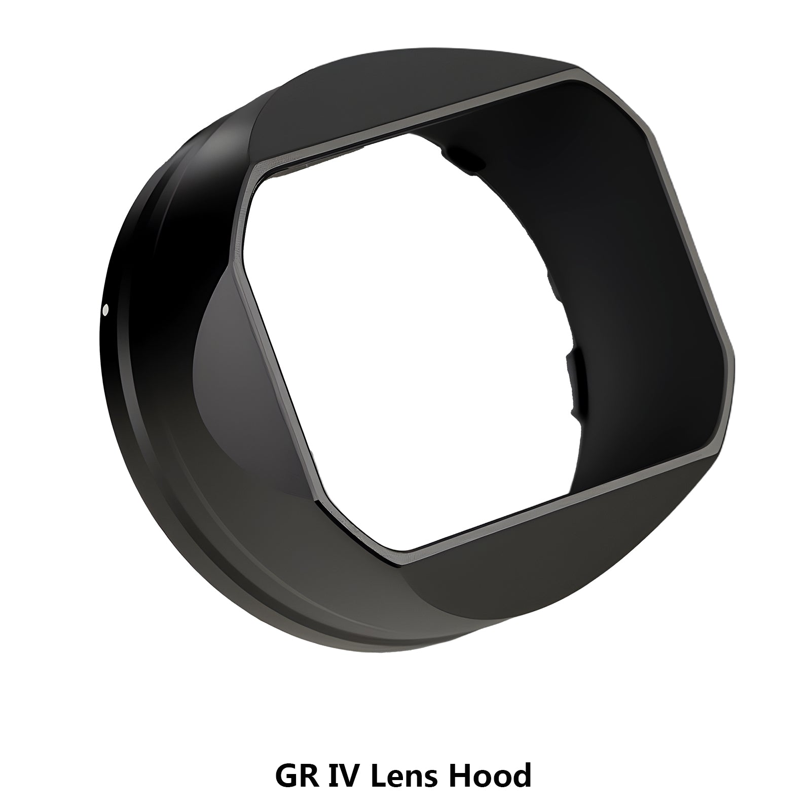 Haoge Metal Square Lens Hoods for RICOH GRIV GR4 Camera