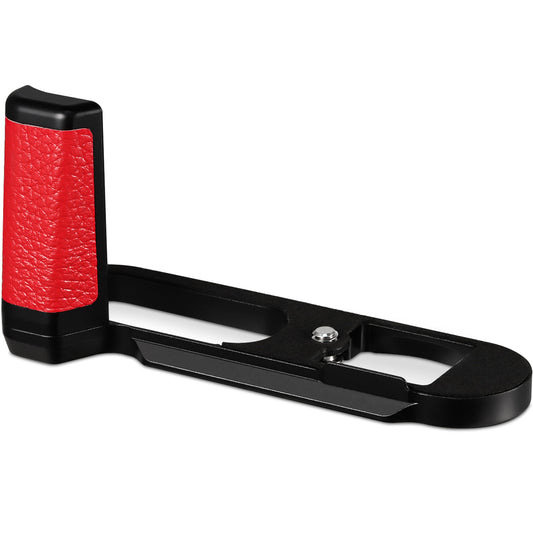 Haoge Handle HandGrip for Leica Q3 Q3-43 Digital Camera Body Accessories L-Shape Grip Bracket Red HG-Q3B-R