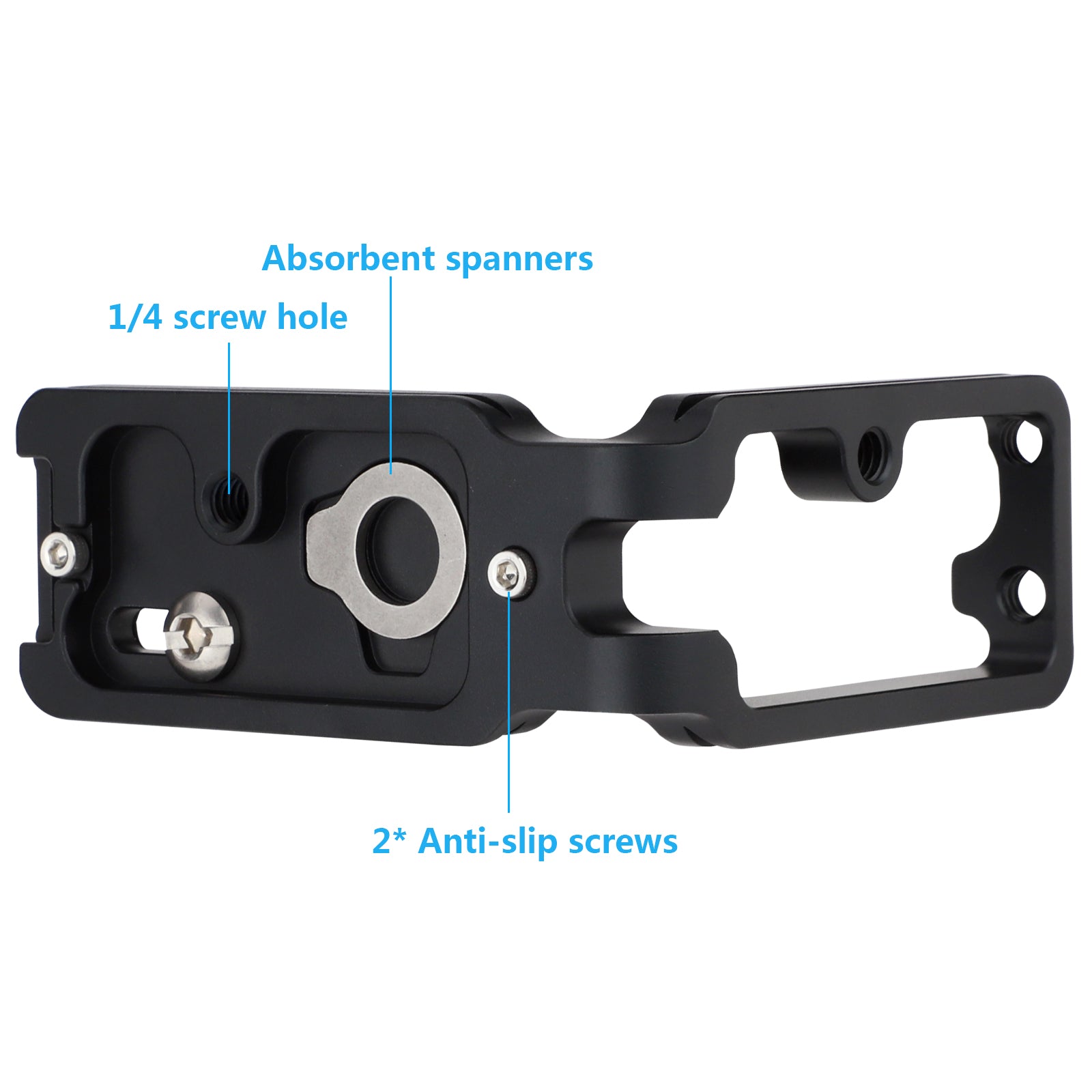 Haoge HG-R7 L Bracket for Canon EOS R7 Camera,Arca Style Compatiable Quick Release Plate