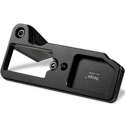 Haoge XM5 Camera Bracket Holder Hand Grip for Fujifilm X-M5 Camera Body L-Shape Grip fit Arca Swiss Kirk RRS Benro Quick Release Plate HG-XM5B