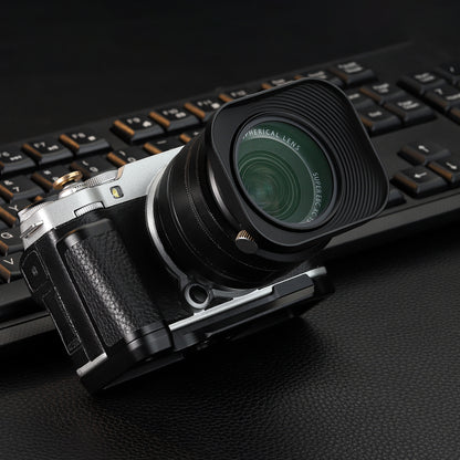 Haoge XM5 Camera Bracket Holder Hand Grip for Fujifilm X-M5 Camera Body L-Shape Grip fit Arca Swiss Kirk RRS Benro Quick Release Plate HG-XM5B