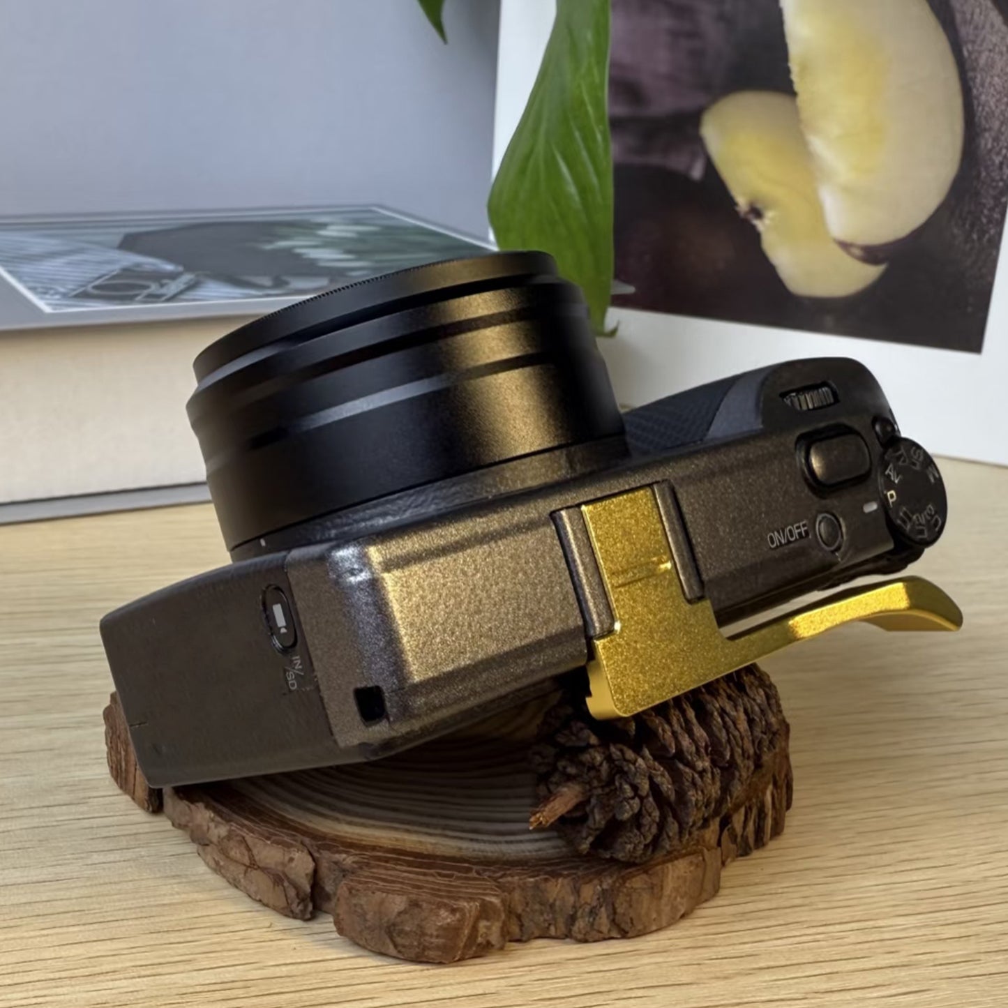 Haoge LAR-GR4 Lens Filter Adapter Ring for RICOH GR IV GRIV GR4 Digital Compact Camera for GW-4 Wide Conversion Lens replaces GA-3