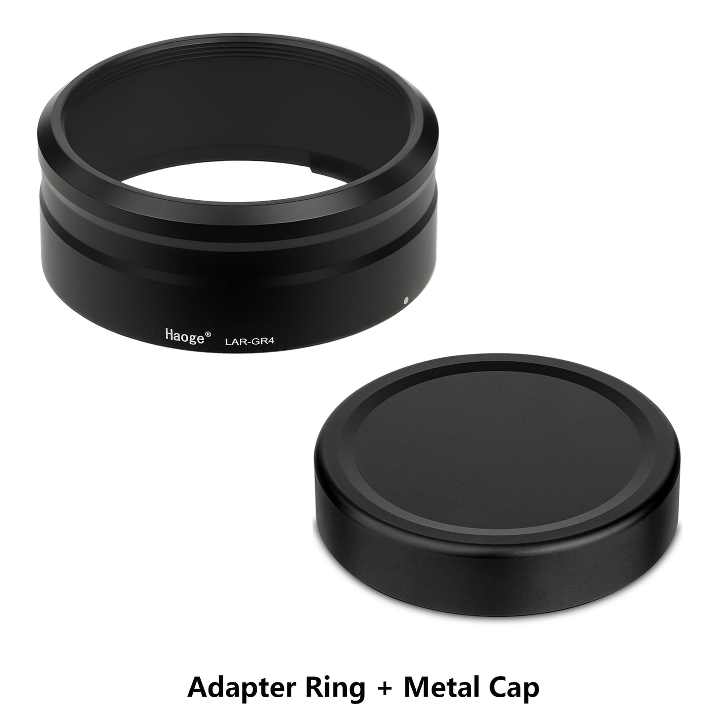 Haoge LAR-GR4 Lens Filter Adapter Ring for RICOH GR IV GRIV GR4 Digital Compact Camera for GW-4 Wide Conversion Lens replaces GA-3