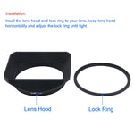 Load image into Gallery viewer, Haoge Metal Lens Hood for Sigma 28-70mm F2.8 DG ND | Contemporary Lens , 67mm Screw Hood, Compatible with 67mm UV Filters
