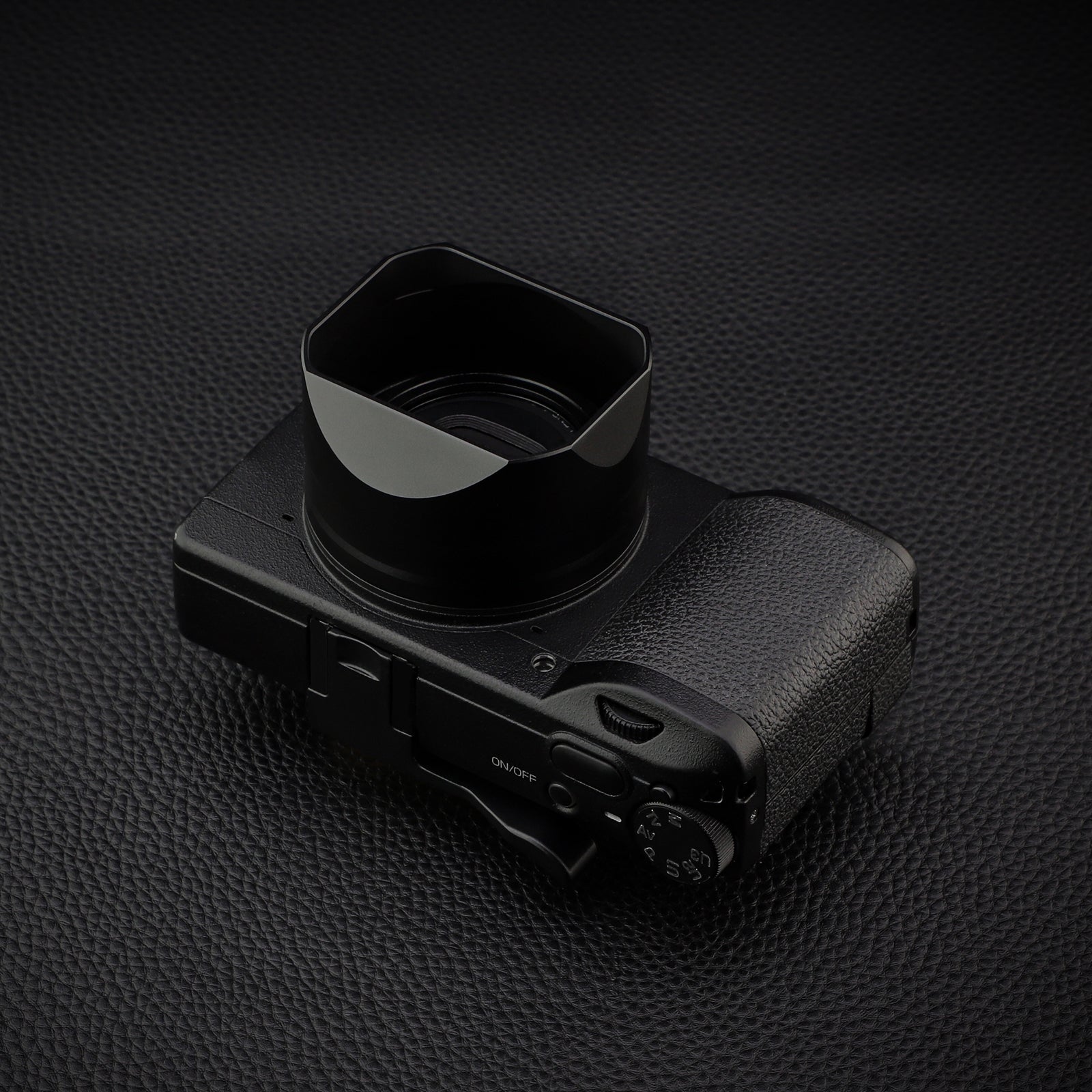 Haoge Paraluce Quadrato In Alluminio Per RICOH GR III/GR3 HDF – Protezione E Riduzione Bagliore, Compatibile Con GR III Street E Diary Edition