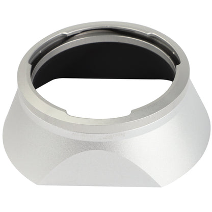 Haoge LH-VM12W Bayonet Square Metal Lens Hood Shade for Voigtlander 35mm f2 1:2/35 & 35mm f2 Type II ULTRON Aspherical Vintage Line VM Lens replace LH-12,Silver