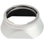 Load image into Gallery viewer, Haoge LH-VM12W Bayonet Square Metal Lens Hood Shade for Voigtlander 35mm f2 1:2/35 &amp; 35mm f2 Type II ULTRON Aspherical Vintage Line VM Lens replace LH-12,Silver
