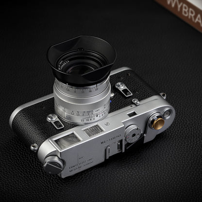 Haoge LH-ZV02MB Square Metal Lens Hood for Voigtlander Nokton 35mm f/1.4 II, 40mm f1.4 VM 50mm f1.5 Aspherical II VM 28mm f1.5,Carl Zeiss Biogon T* 2/35 35mm f2 ZM, C Biogon T* 2.8/35 35mm f2.8 ZM, Planar T* 2/50 50mm f2 ZM Lens