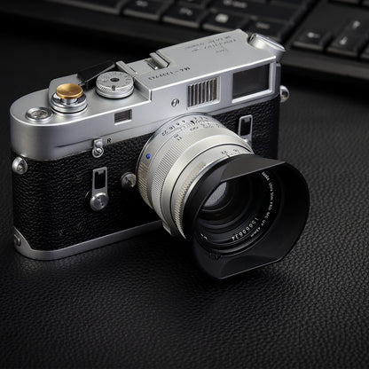 Haoge LH-ZV02MB Square Metal Lens Hood for Voigtlander Nokton 35mm f/1.4 II, 40mm f1.4 VM 50mm f1.5 Aspherical II VM 28mm f1.5,Carl Zeiss Biogon T* 2/35 35mm f2 ZM, C Biogon T* 2.8/35 35mm f2.8 ZM, Planar T* 2/50 50mm f2 ZM Lens