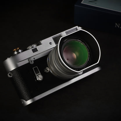 Haoge Square Metal Lens Hood for Voigtlander NOKTON 35mm f1.4, 40mm f1.4, 50mm f1.5 Aspherical II 28mm F1.5 VM Lens,Carl Zeiss Biogon T* 2/35 35mm f2 ZM, C Biogon T* 2.8/35 35mm f2.8 ZM, Planar T* 2/50 50mm f2 ZM