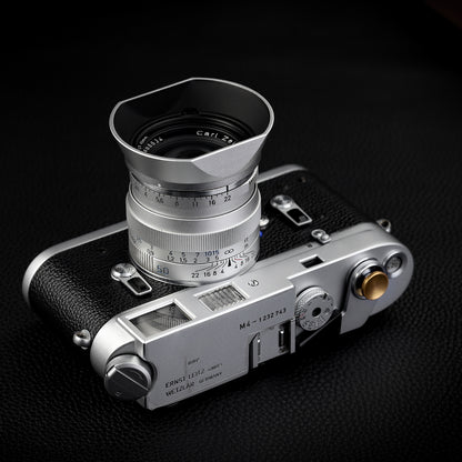 Haoge Square Metal Lens Hood for Voigtlander NOKTON 35mm f1.4, 40mm f1.4, 50mm f1.5 Aspherical II 28mm F1.5 VM Lens,Carl Zeiss Biogon T* 2/35 35mm f2 ZM, C Biogon T* 2.8/35 35mm f2.8 ZM, Planar T* 2/50 50mm f2 ZM