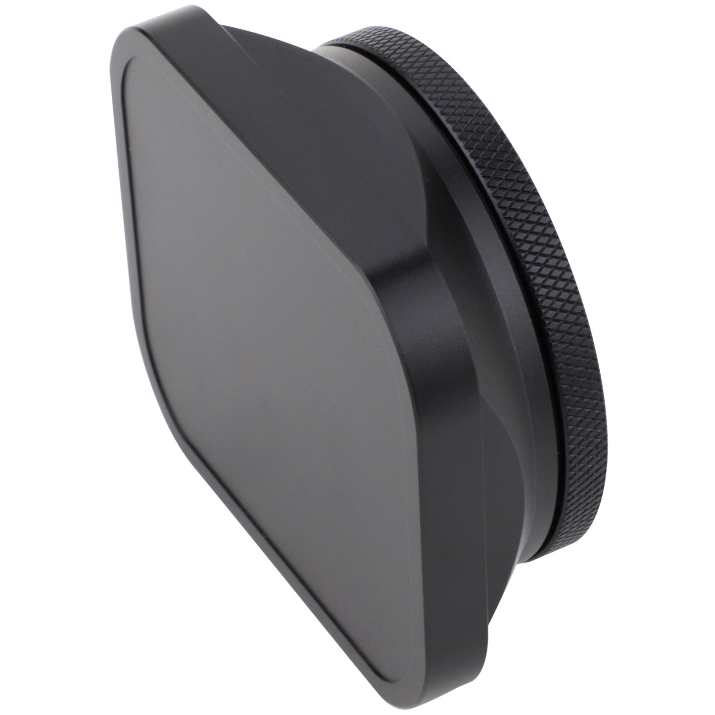 Haoge LH-X200B Square Metal Lens Hood with 49mm Adapter Ring for Fujifilm X100VI Fuji X100V X100F X100T X100S X100 X70 Fuji Photo Camera Accessories Black