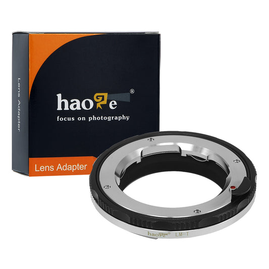 Haoge Macro Focus Lens Mount Adapter for Leica M LM, Zeiss ZM, Voigtlander VM Lens to Leica L Mount Camera Such as T, Typ 701, Typ701, TL, TL2, CL (2017), SL, Typ601, Panasonic S1 / S1R / S1H Copper