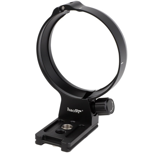 Haoge LMR-RF150 Lens Collar Tripod Mount Ring for Canon RF100-500mm F4.5-7.1 L IS USM Lens Stand Base Canon RF-Mount built-in Arca Type Quick Release Plate