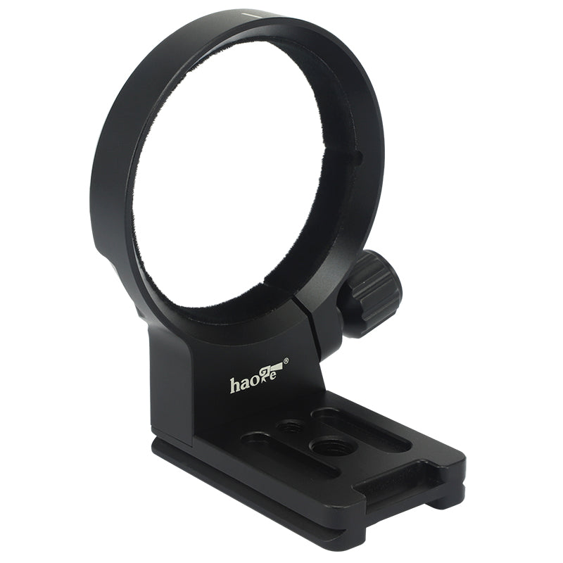 Haoge Lens Collar Foot Tripod Mount Ring Stand Base for Sony FE 100mm F2.8 Macro GM OSS Lens built-in Arca Type Quick Release Plate