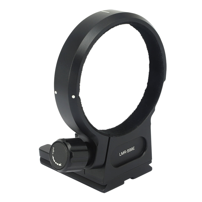 Haoge Lens Collar Foot Tripod Mount Ring Stand Base for Sony FE 100mm F2.8 Macro GM OSS Lens built-in Arca Type Quick Release Plate