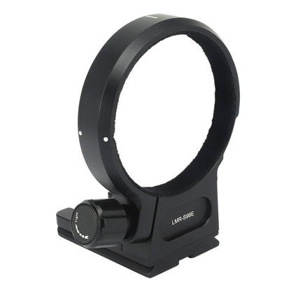 Haoge Lens Collar Foot Tripod Mount Ring Stand Base for Sony FE 100mm F2.8 Macro GM OSS Lens built-in Arca Type Quick Release Plate