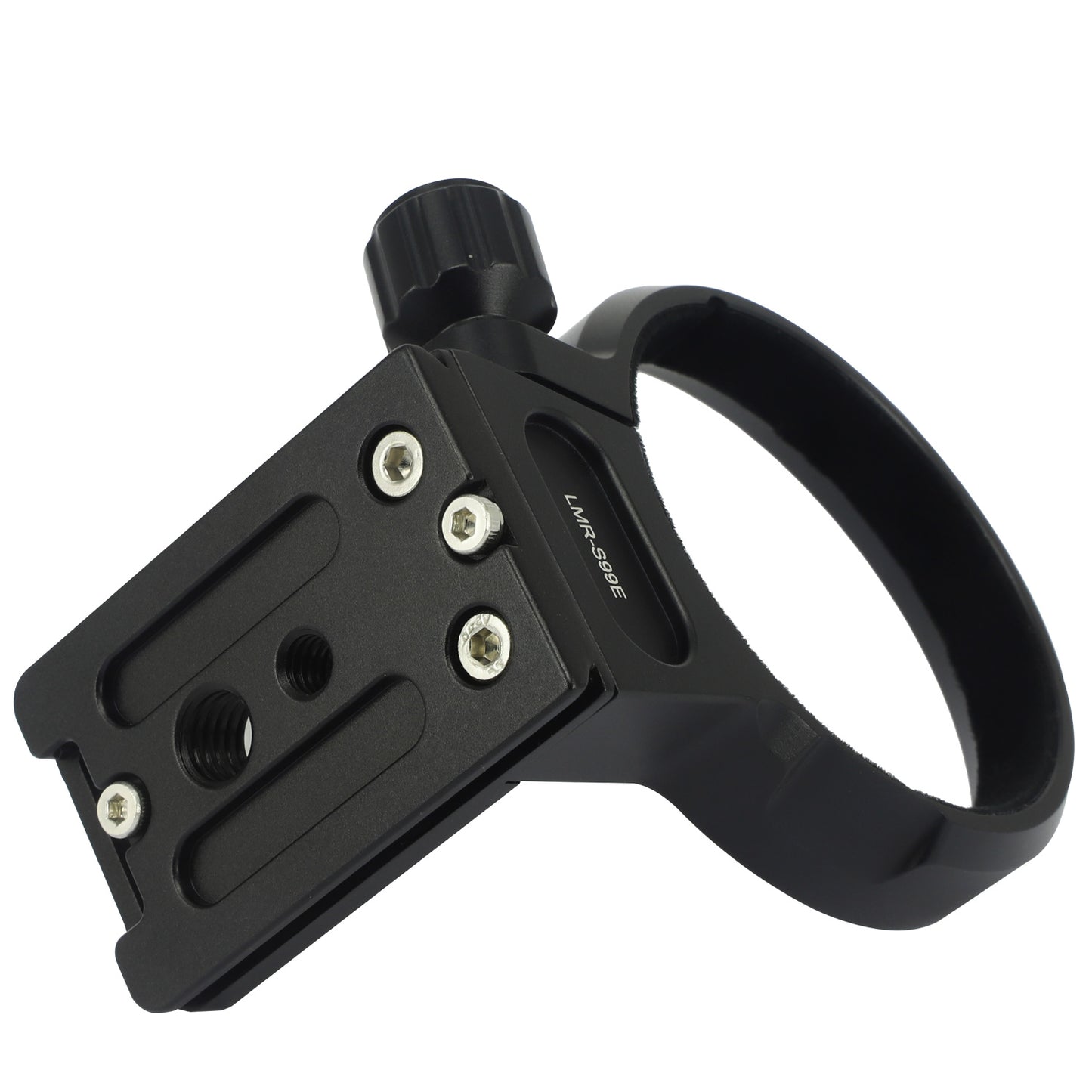 Haoge Lens Collar Foot Tripod Mount Ring Stand Base for Sony FE 100mm F2.8 Macro GM OSS Lens built-in Arca Type Quick Release Plate