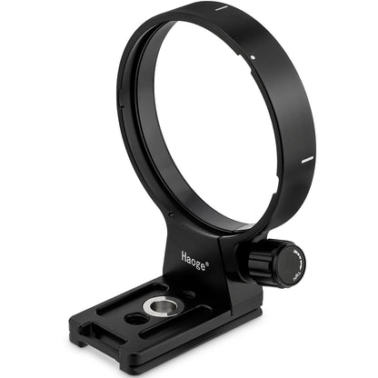 Haoge Lens Collar Replacement Foot Tripod Mount Ring Stand Base for Sigma 100-400mm F5-6.3 DG DN OS Lens For Fujifilm X Mount built-in Arca Type Quick Release Plate