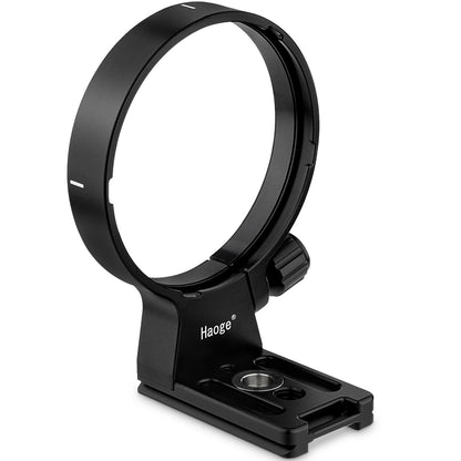 Haoge Lens Collar Replacement Foot Tripod Mount Ring Stand Base for Sigma 100-400mm F5-6.3 DG DN OS Lens For Fujifilm X Mount built-in Arca Type Quick Release Plate