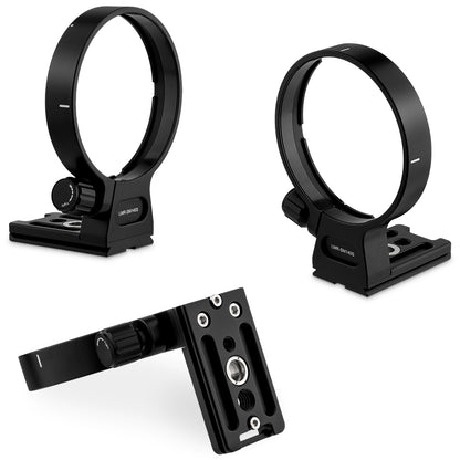 Haoge Lens Collar Replacement Foot Tripod Mount Ring Stand Base for Sigma 100-400mm F5-6.3 DG DN OS Lens For Fujifilm X Mount built-in Arca Type Quick Release Plate
