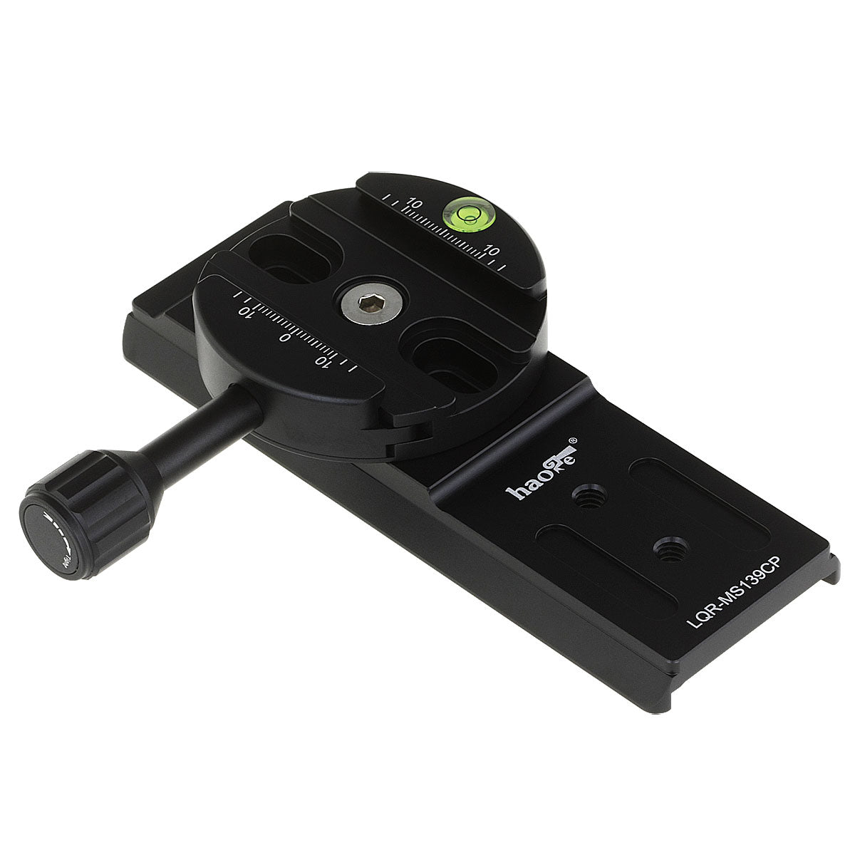 Haoge Arca Swiss Type Conversion Quick Release Clamp Adapter for Manfrotto 501HDV 503HDV 701HDV MVA500AH MVA500A 500AH 502AH 577 701 503 501 HDV 509HD MH054M0-Q5 MH055M0-Q5 MH055M8-Q5 Video Fluid Head