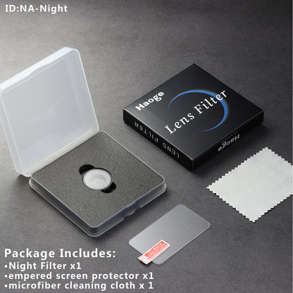 Haoge Natural Night Filter for DJI Osmo Nano,for Night City Sky /Astrophotography/Star Clarity,Anti-Light Pollution Filter,Ultra Slim Aluminum Frame,Multi Coated HD Optical Glass Filter
