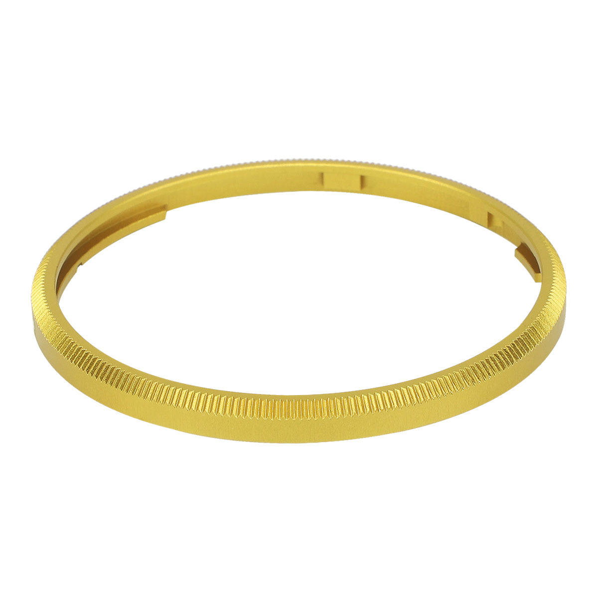 Haoge RRC-GNK Gold Metal Decorate Ring Cap for RICOH GR III GRIII GR3 Camera replaces GN-1