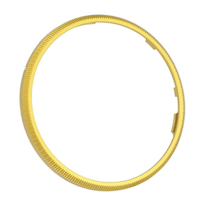 Haoge RRC-GNK Gold Metal Decorate Ring Cap for RICOH GR III GRIII GR3 Camera replaces GN-1