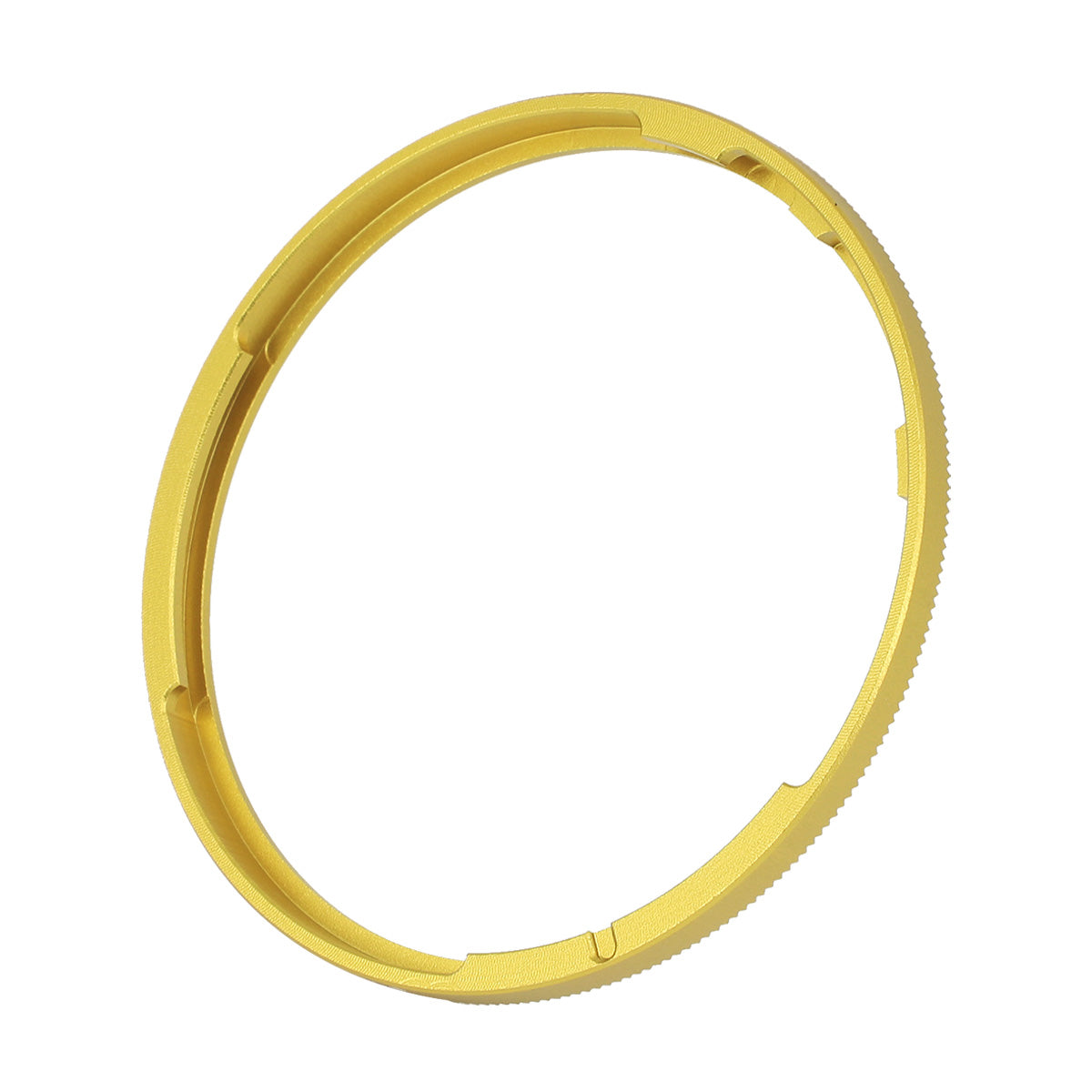 Haoge RRC-GNK Gold Metal Decorate Ring Cap for RICOH GR III GRIII GR3 Camera replaces GN-1