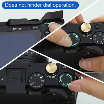 Haoge サムハンドグリップ Sony RX1R III カメラアクセサリー メタルホットシュー rx1r iii m3 サムアップレスト ハンドグリップ THB-RX1RIII-B ブラック