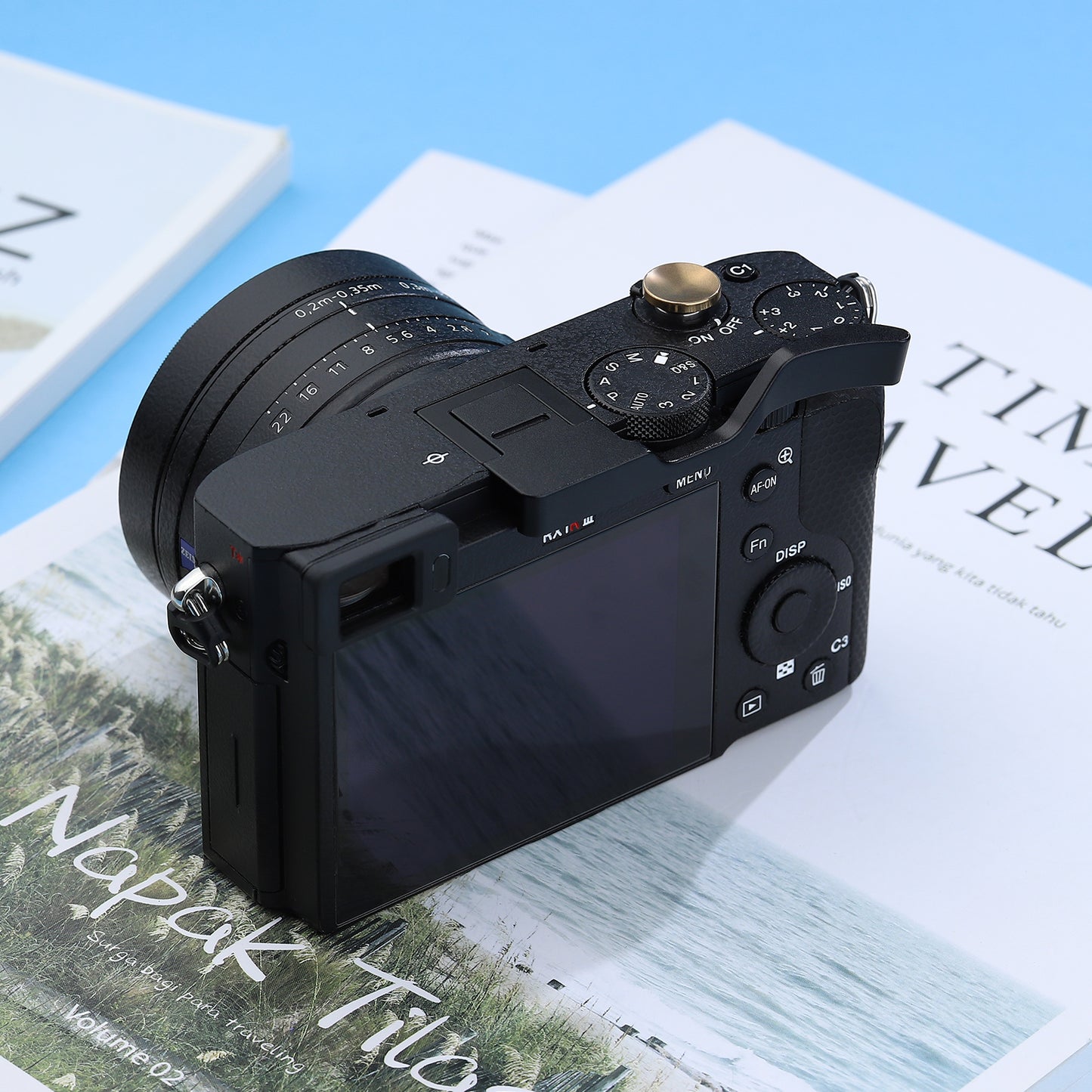 Haoge サムハンドグリップ Sony RX1R III カメラアクセサリー メタルホットシュー rx1r iii m3 サムアップレスト ハンドグリップ THB-RX1RIII-B ブラック