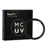 Load image into Gallery viewer, Haoge 37mm Ultra Slim MC UV Protection Multicoated Ultraviolet Lens Filter for Canon Nikon Sony Minolta Pentax Olympus Panasonic Leica Zeiss Tamron Digital Camera DSLR Lens
