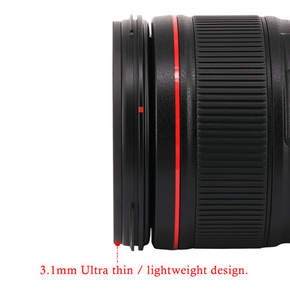 Haoge 37mm Ultra Slim MC UV Protection Multicoated Ultraviolet Lens Filter for Canon Nikon Sony Minolta Pentax Olympus Panasonic Leica Zeiss Tamron Digital Camera DSLR Lens