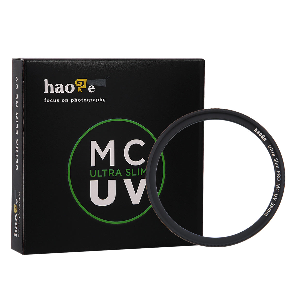 Haoge 39mm Ultra Slim MC UV Protection Multicoated Ultraviolet Lens Filter for Canon Nikon Sony Minolta Pentax Olympus Panasonic Leica Zeiss Tamron Digital Camera DSLR Lens