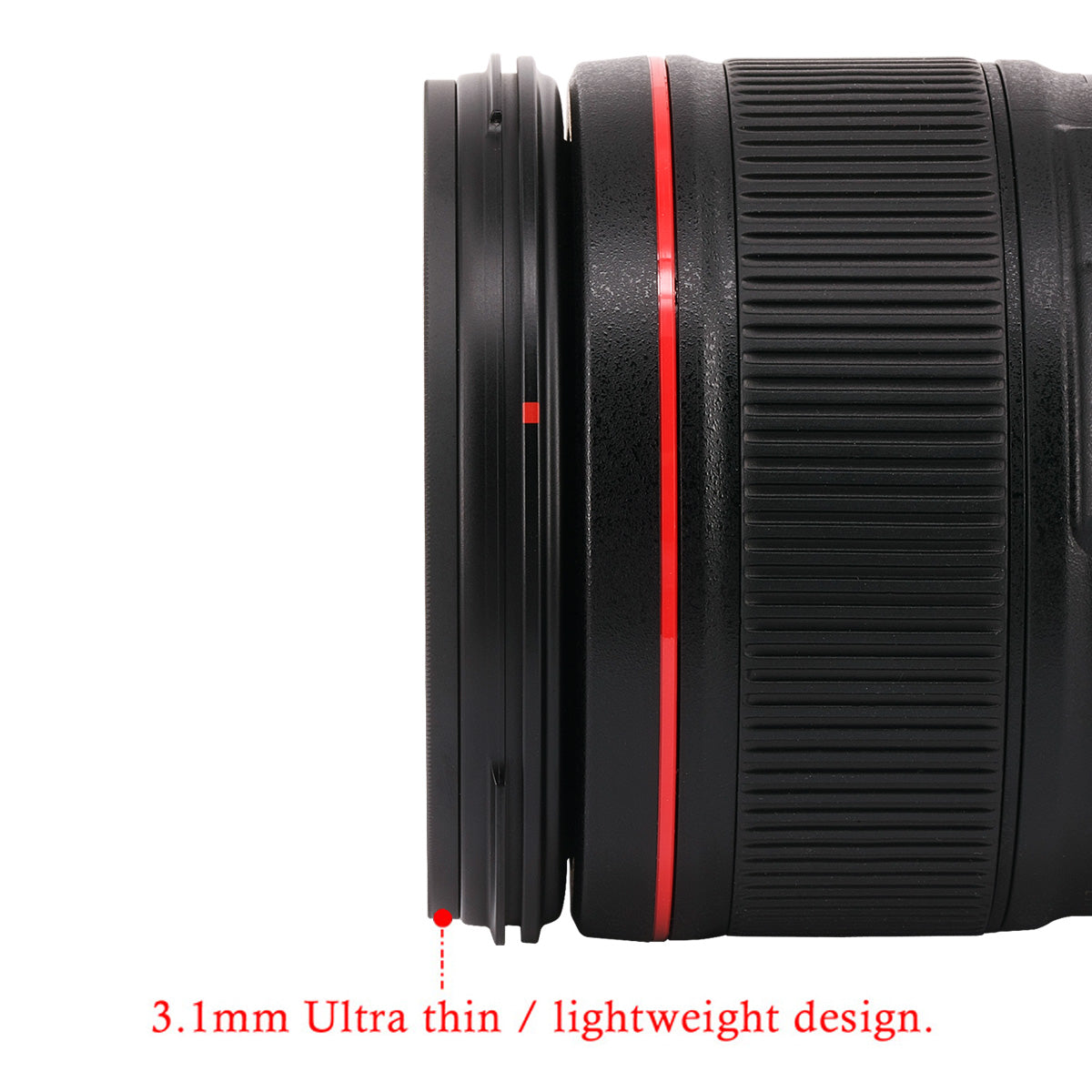 Haoge 46mm Ultra Slim MC UV Protection Multicoated Ultraviolet Lens Filter for Canon Nikon Sony Minolta Pentax Olympus Panasonic Leica Zeiss Tamron Digital Camera DSLR Lens