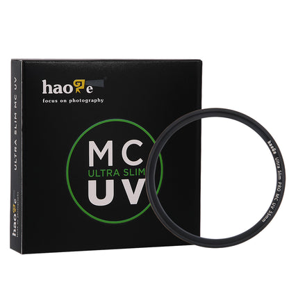 Haoge 55mm Ultra Slim MC UV Protection Multicoated Ultraviolet Lens Filter for Canon Nikon Sony Minolta Pentax Olympus Panasonic Leica Zeiss Tamron Digital Camera DSLR Lens