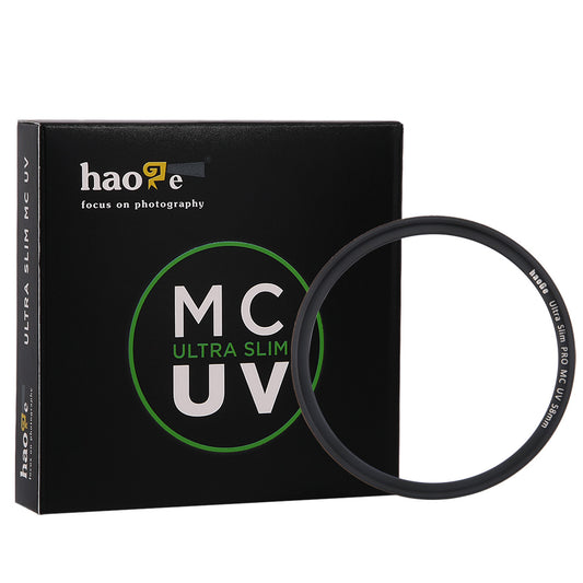 Haoge 58mm Ultra Slim MC UV Protection Multicoated Ultraviolet Lens Filter for Canon Nikon Sony Minolta Pentax Olympus Panasonic Leica Zeiss Tamron Digital Camera DSLR Lens