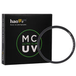 Load image into Gallery viewer, Haoge 62mm Ultra Slim MC UV Protection Multicoated Ultraviolet Lens Filter for Canon Nikon Sony Minolta Pentax Olympus Panasonic Leica Zeiss Tamron Digital Camera DSLR Lens
