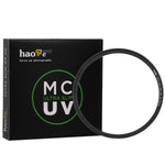 Load image into Gallery viewer, Haoge 82mm Ultra Slim MC UV Protection Multicoated Ultraviolet Lens Filter for Canon Nikon Sony Minolta Pentax Olympus Panasonic Leica Zeiss Tamron Digital Camera DSLR Lens
