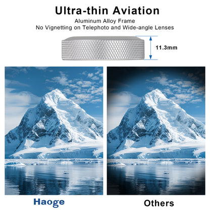 Haoge UV-XHalf Ultra Slim MC UV Protection Multicoated Ultraviolet Lens Filter for Fujiflm X Halfx-half Camera