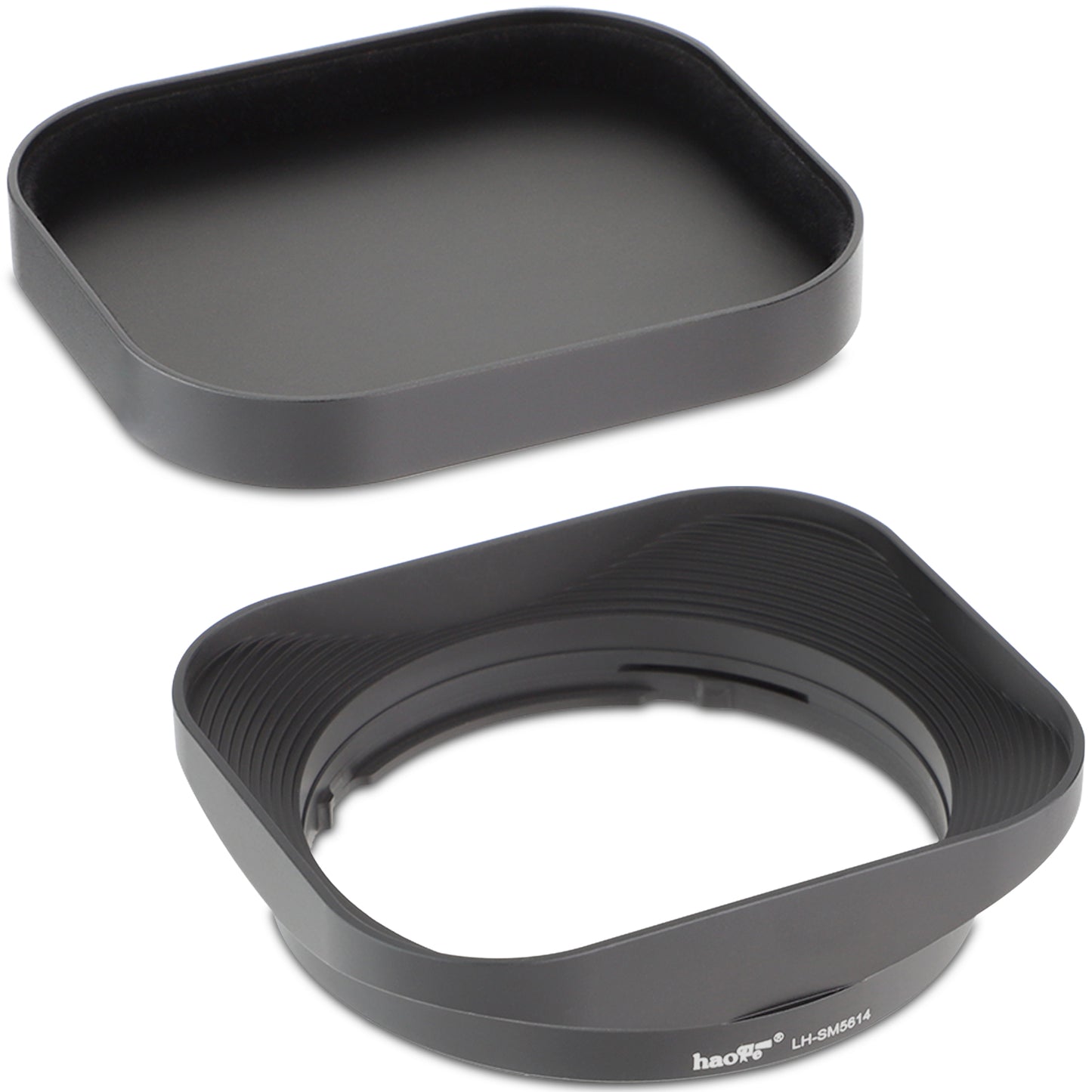 Haoge Bayonet Square Metal Lens Hood for Sigma 56mm F1.4 DC DN Lens, for Sigma 18-50mm F2.8 DC DN Lens LH-SM5614