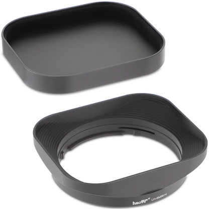 Haoge Bayonet Square Metal Lens Hood for Sigma 56mm F1.4 DC DN Lens, for Sigma 18-50mm F2.8 DC DN Lens LH-SM5614